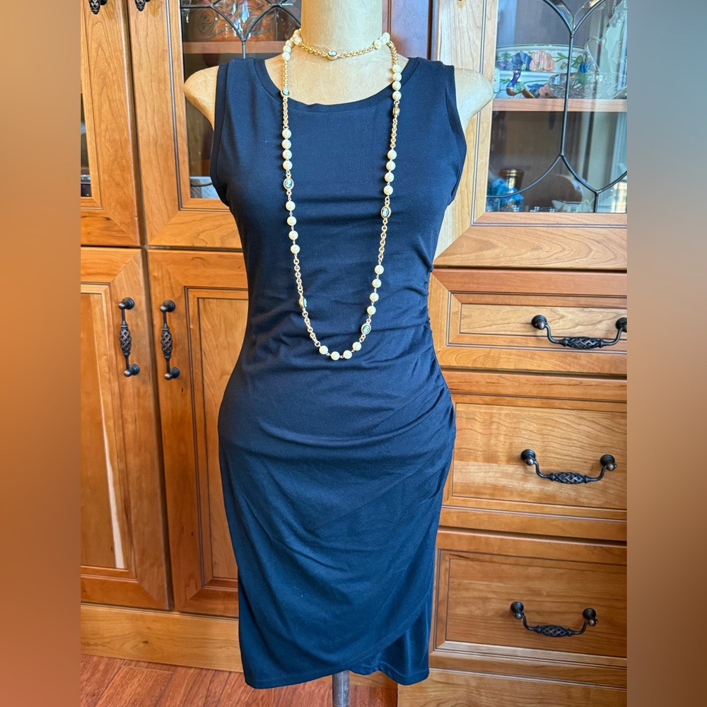 Melrose and Market Classic Black Dress NWOT